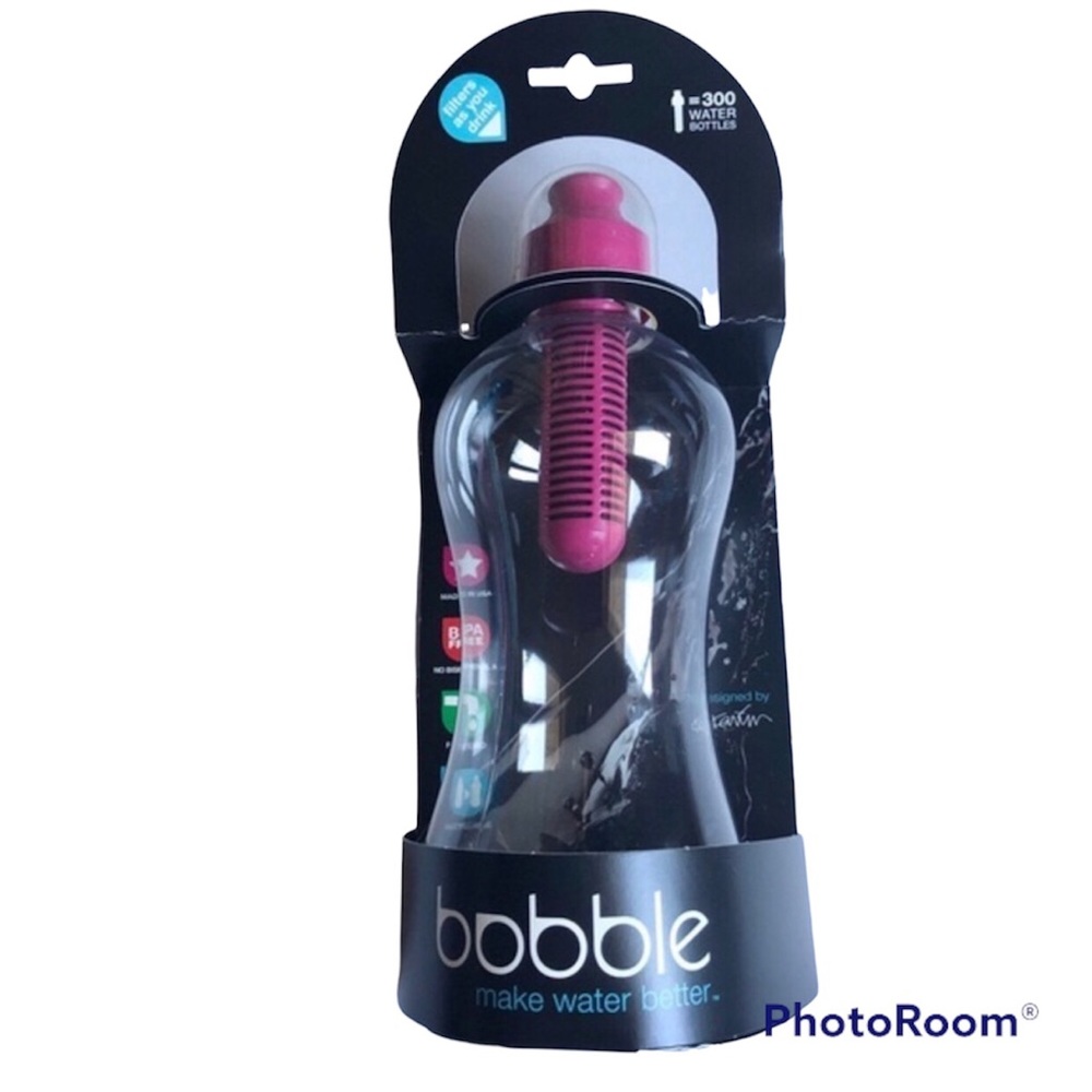 NEW BOBBLE Water Bottle 550mL 18.5 oz Magenta